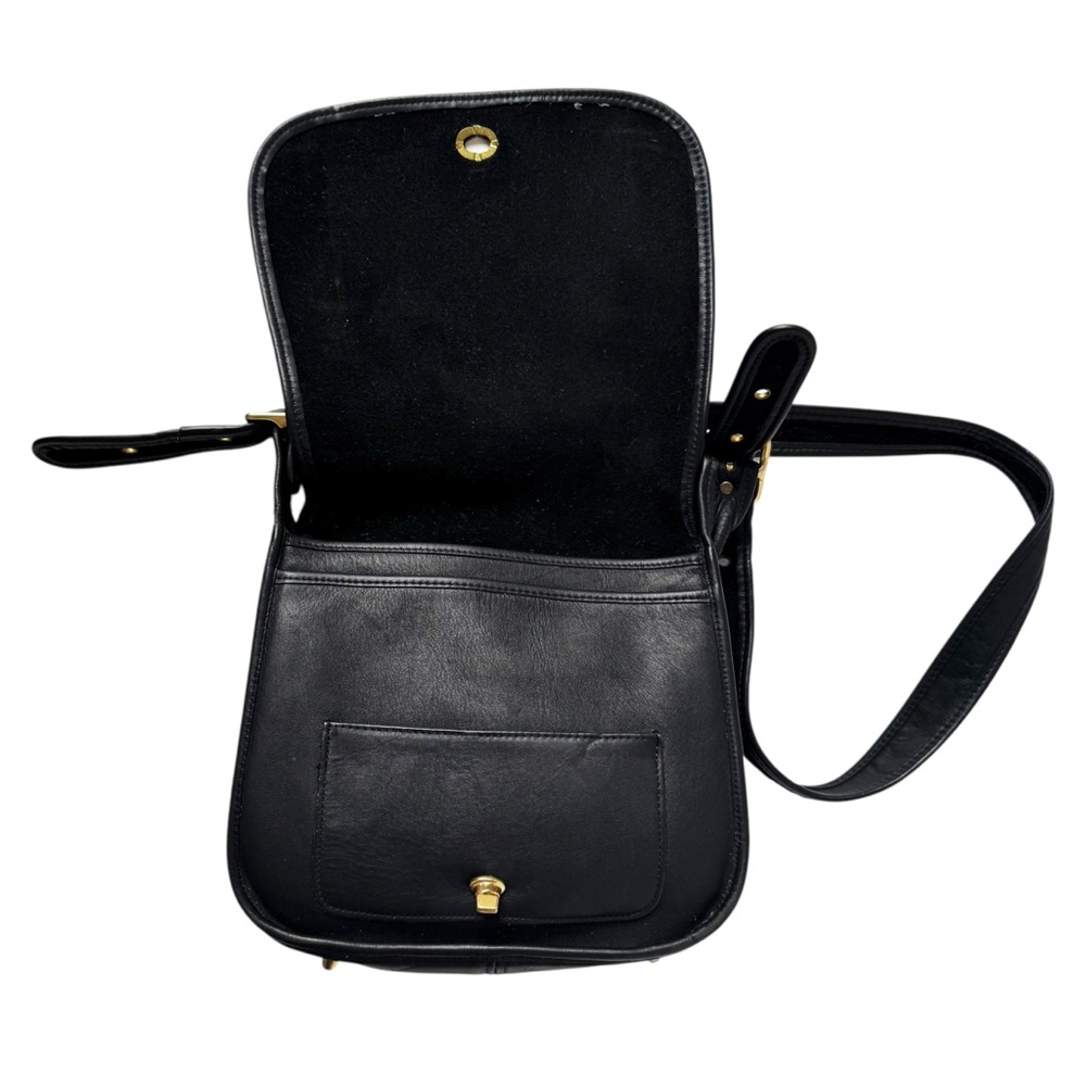 Vintage Coach Stewardess Bag 9525 in Black - Picture 4 of 13